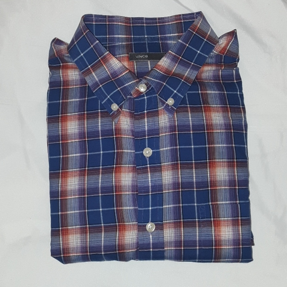 Vince Authentic men's long sleeve shirt  large